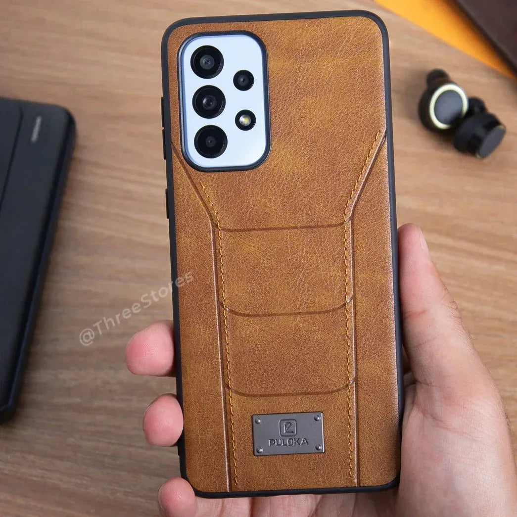 Puloka Original Leather Case Samsung A53 - Three