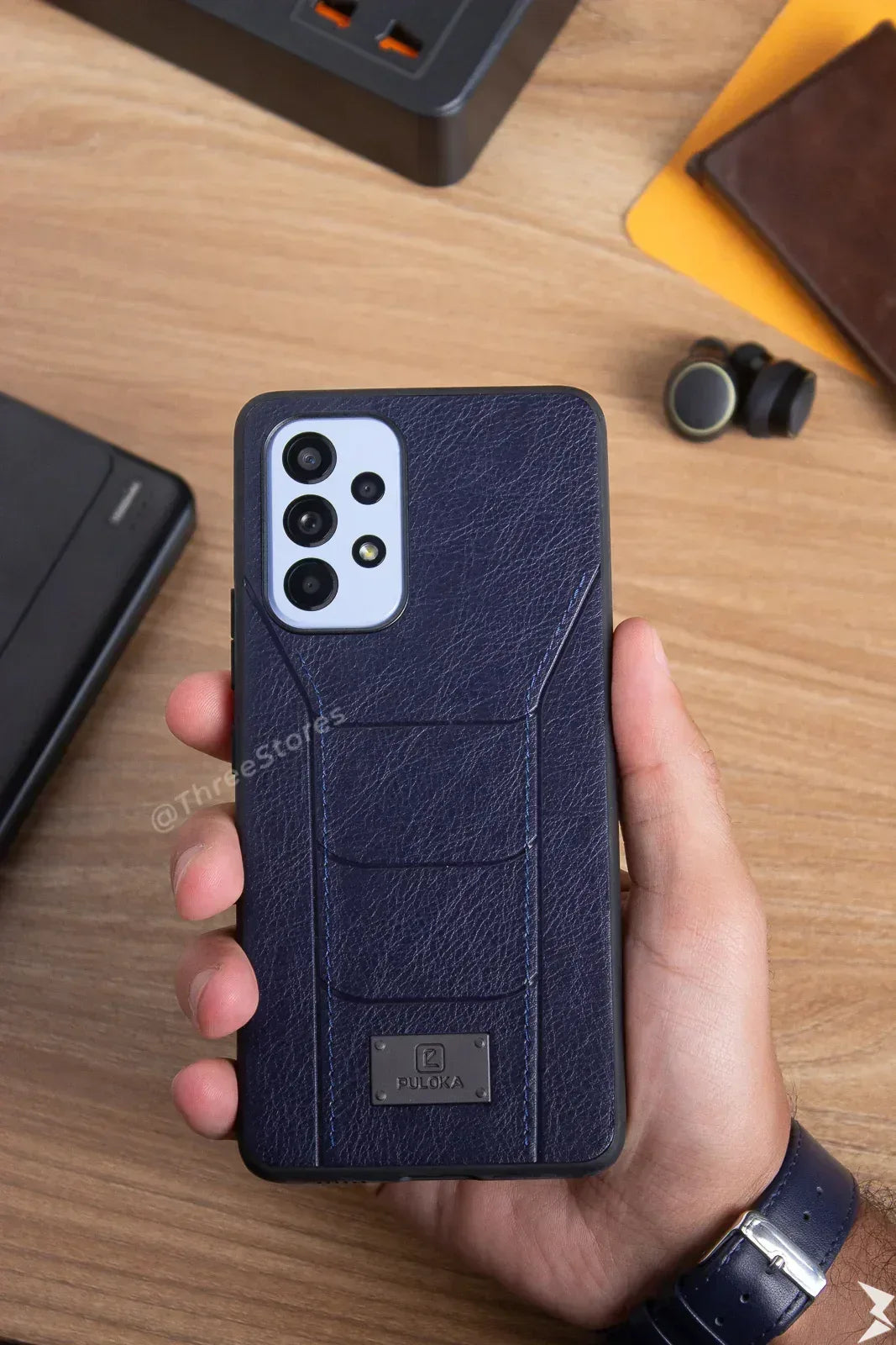 Puloka Original Leather Case Samsung A33 - Three