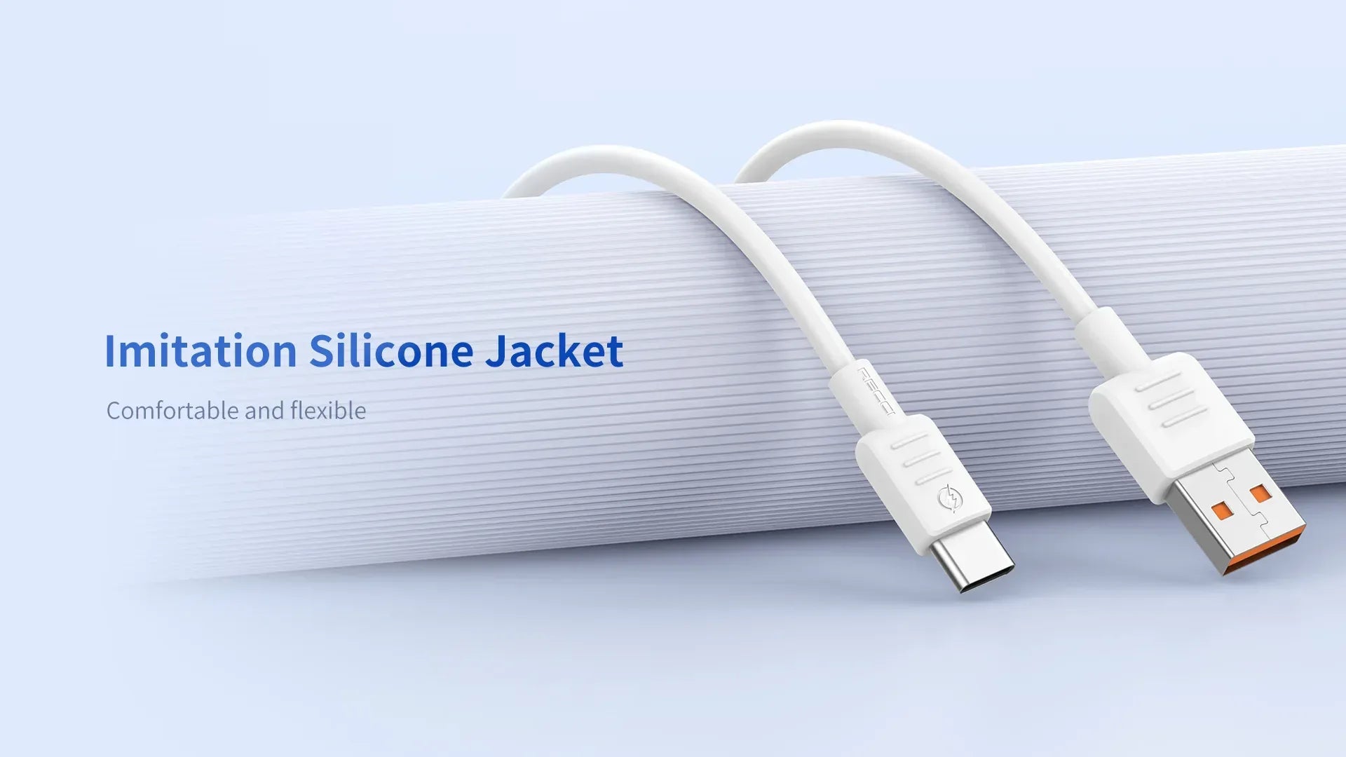 Recci Wall Charger QC18W Fast Charging Adapter RC51E - Three