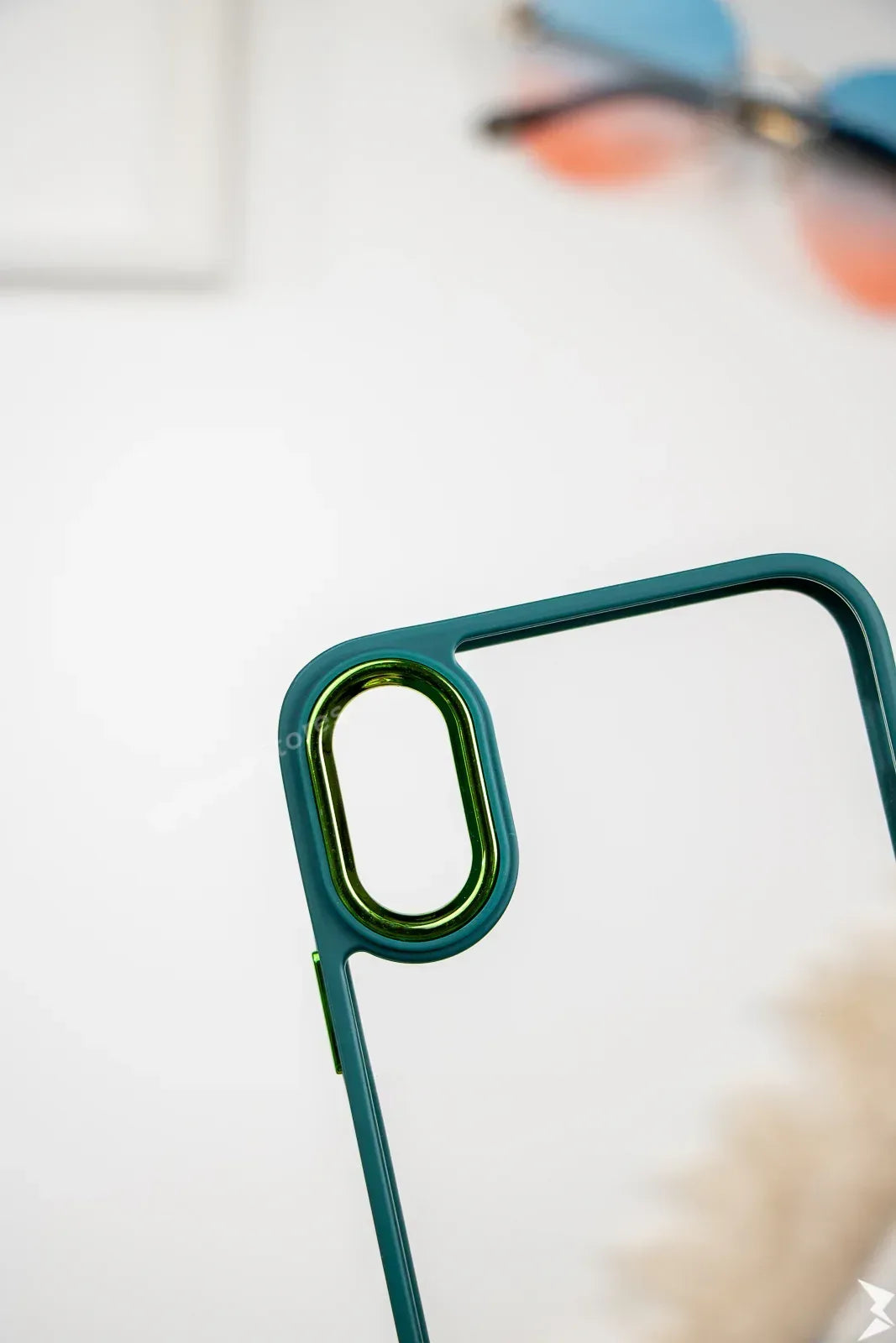 Skin Fashion Colored Frame Camera Case iPhone X Max - Three