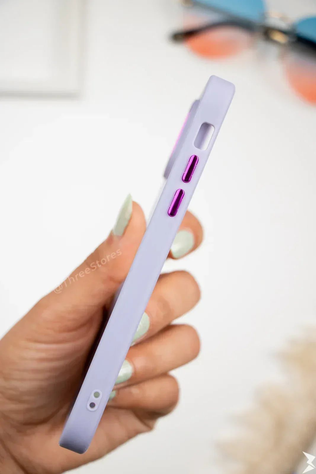 Skin Fashion Colored Frame Camera Case iPhone X Max - Three