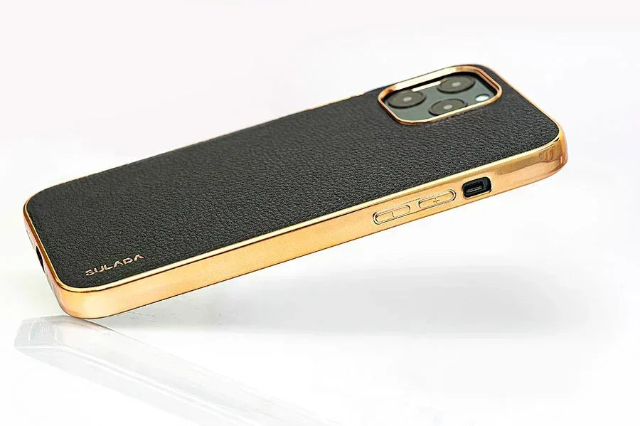 Sulada Enjoyment Leather Case iPhone 13 Pro Max - Three