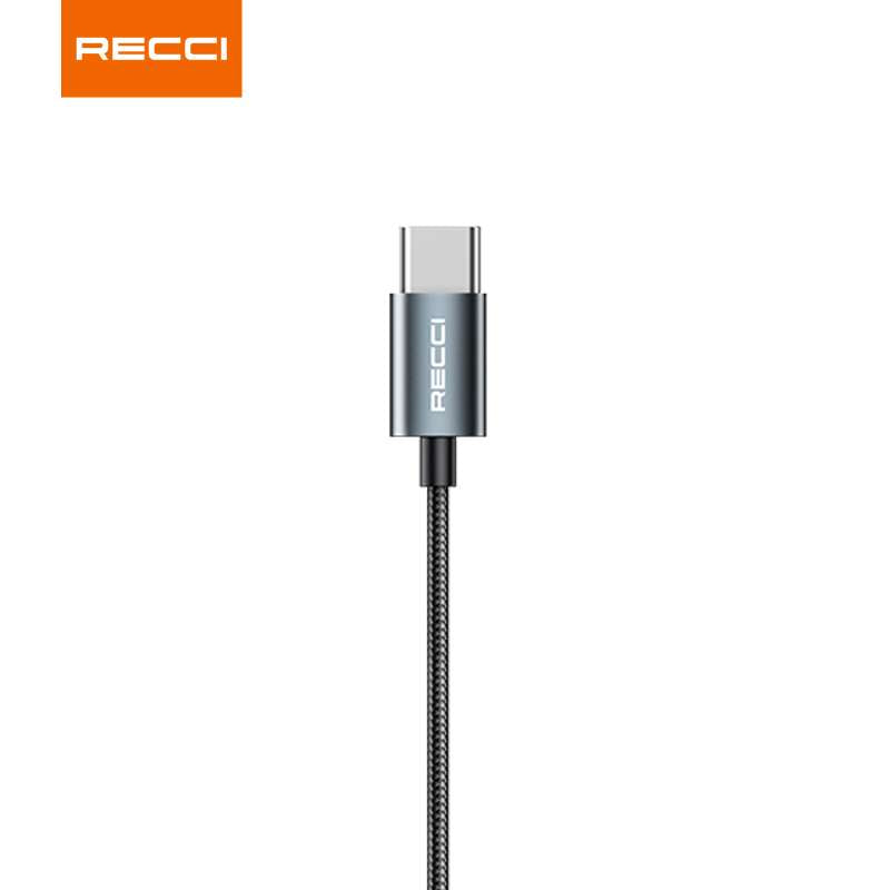 Recci Stereo High-Quality Wired USB-C Earphone REP-L26
