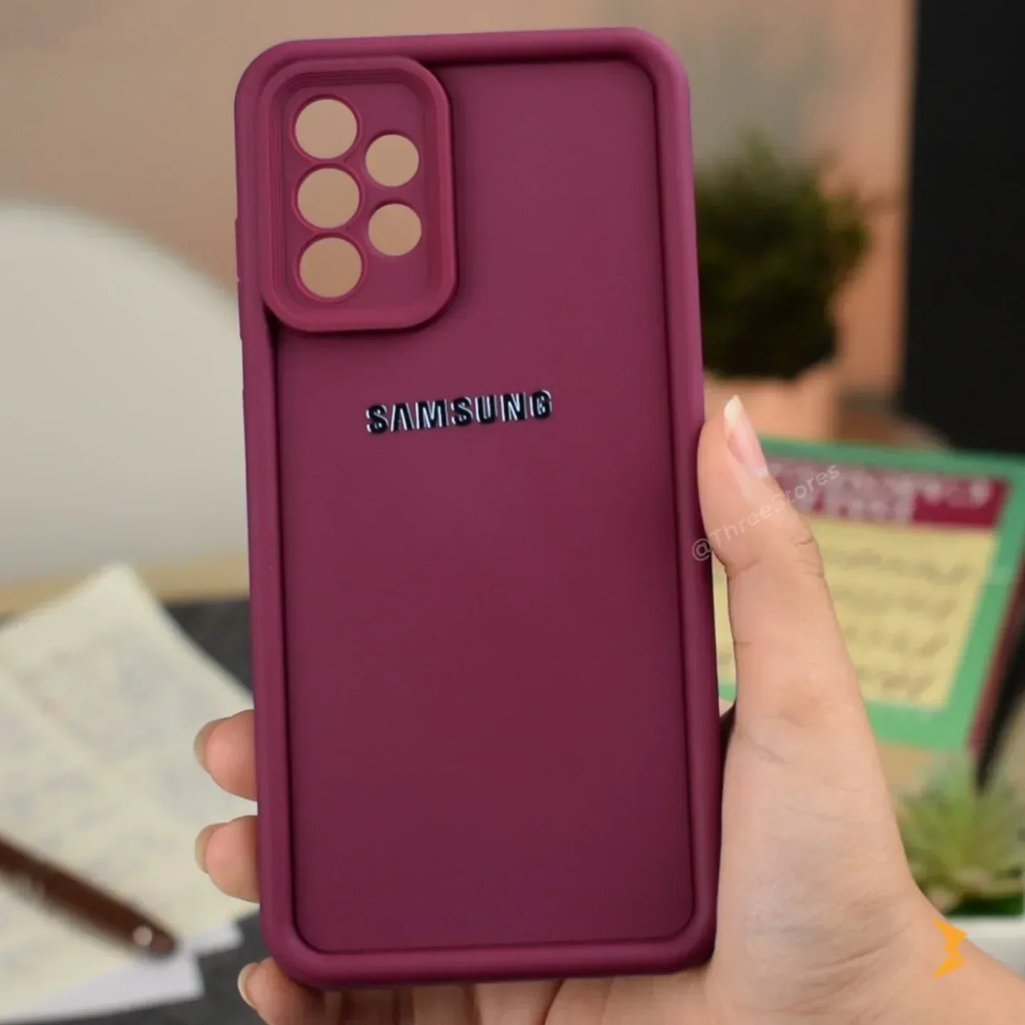 Raven Silicone Case Samsung A52 - Three