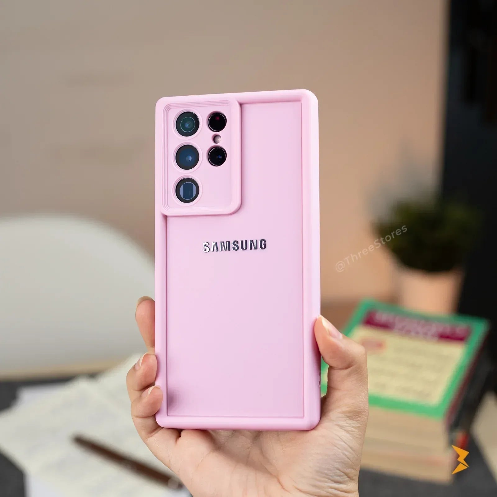 Raven Silicone Case Samsung S23 Ultra - Three