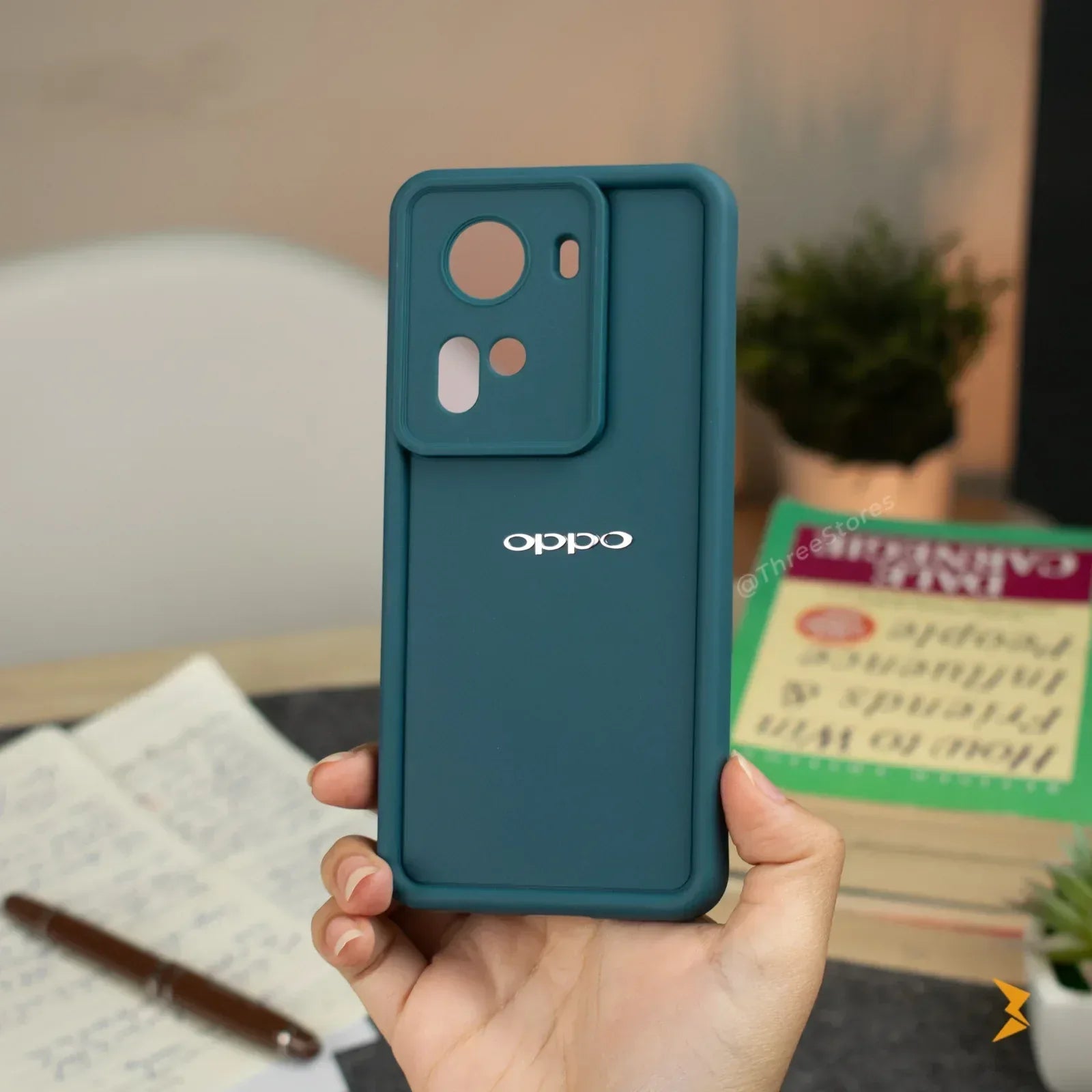 Raven Silicone Case Oppo Reno 11 - Three
