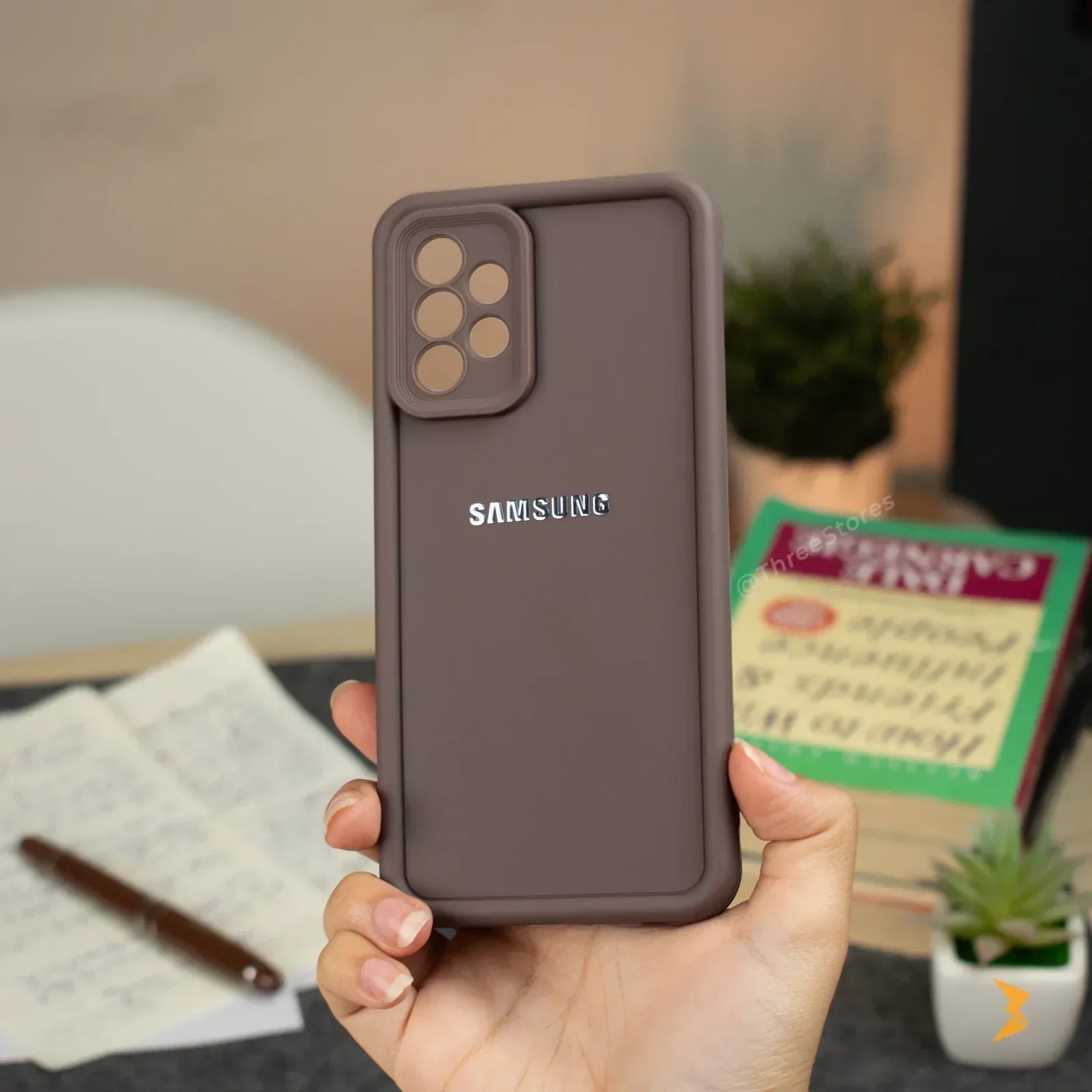 Raven Silicone Case Samsung A52 - Three