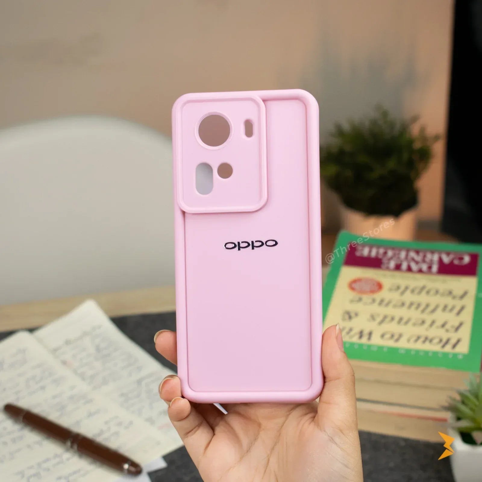 Raven Silicone Case Oppo Reno 11 - Three