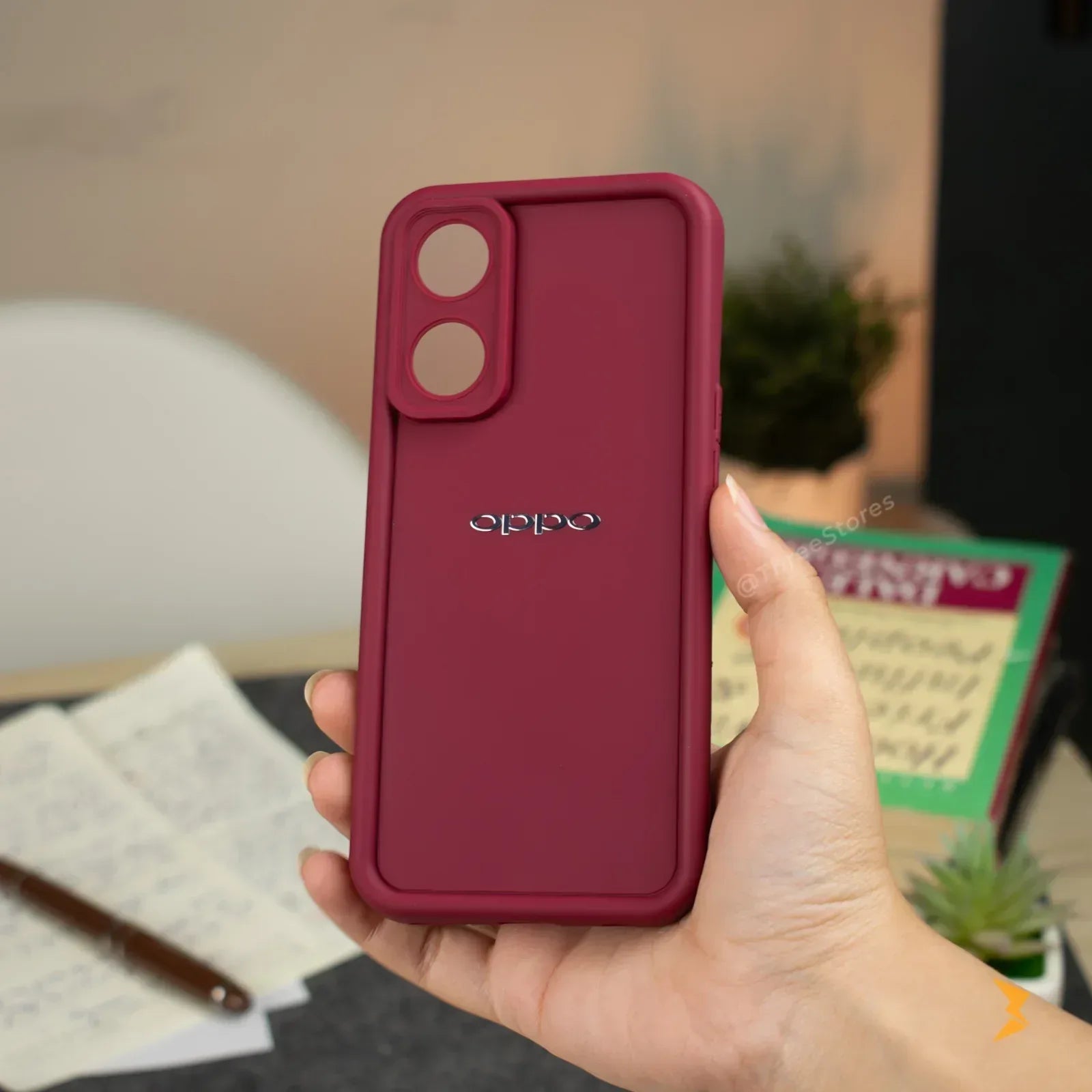 Raven Silicone Case Oppo Reno 8T 4G - Three