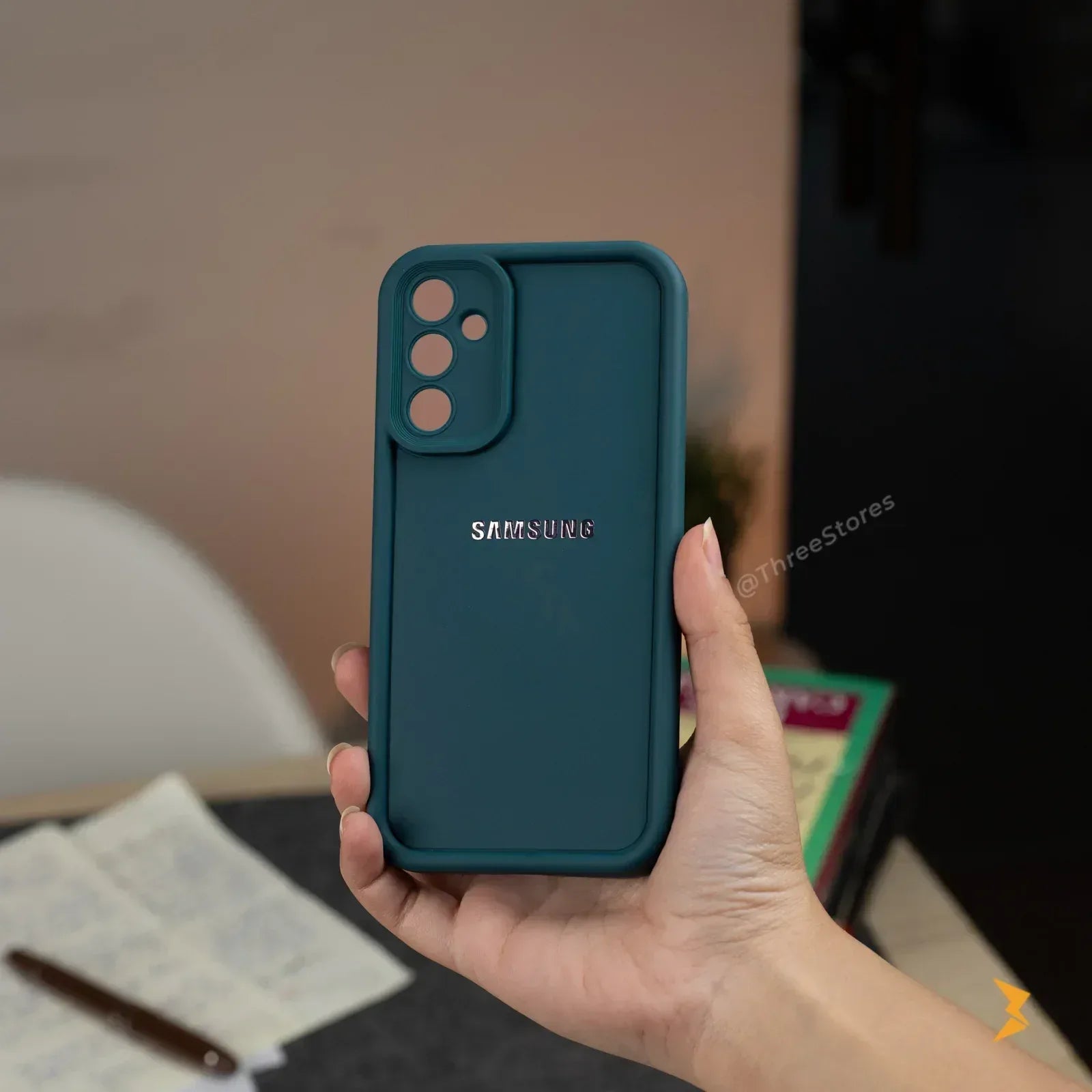 Raven Silicone Case Samsung S23 Fe - Three