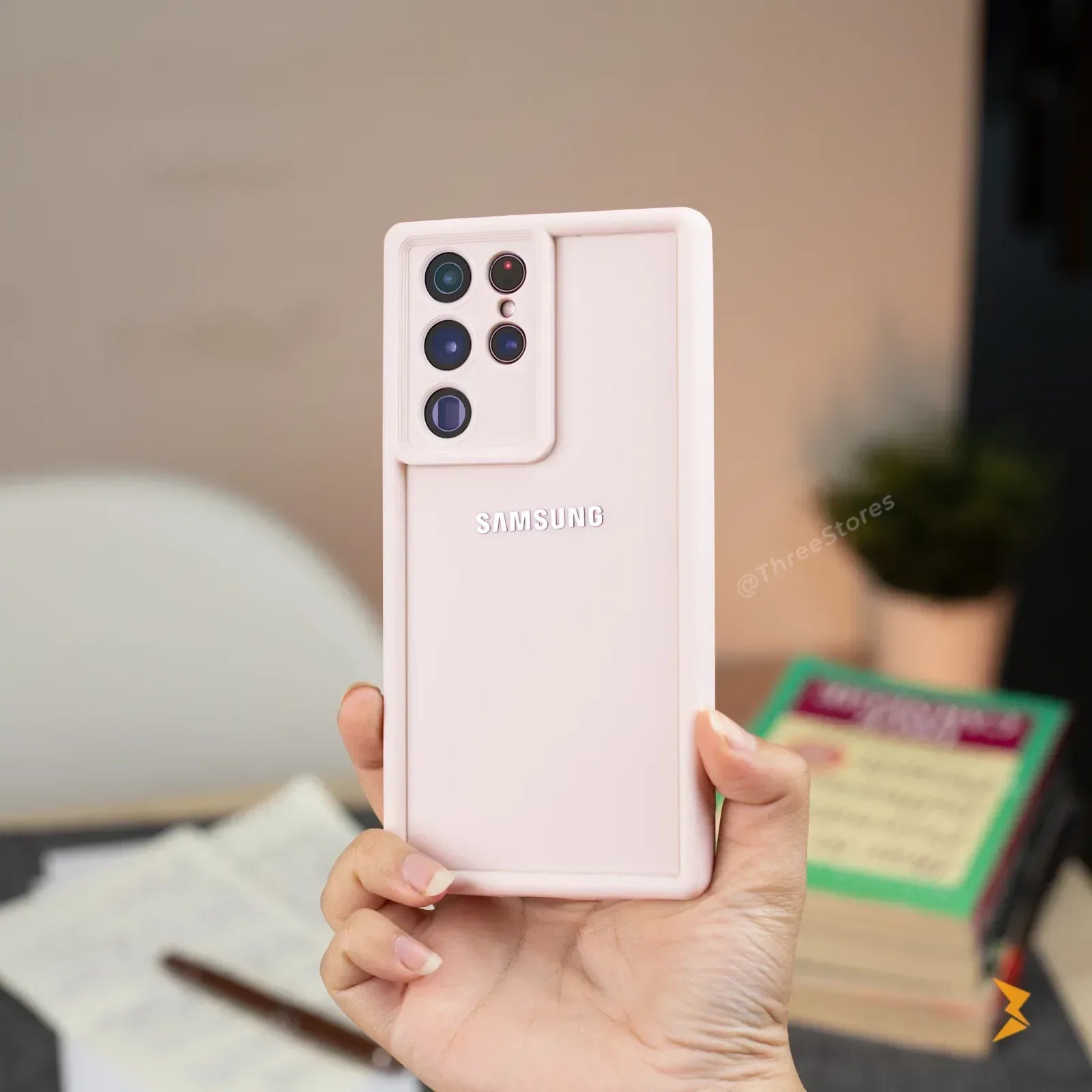 Raven Silicone Case Samsung S23 Ultra - Three