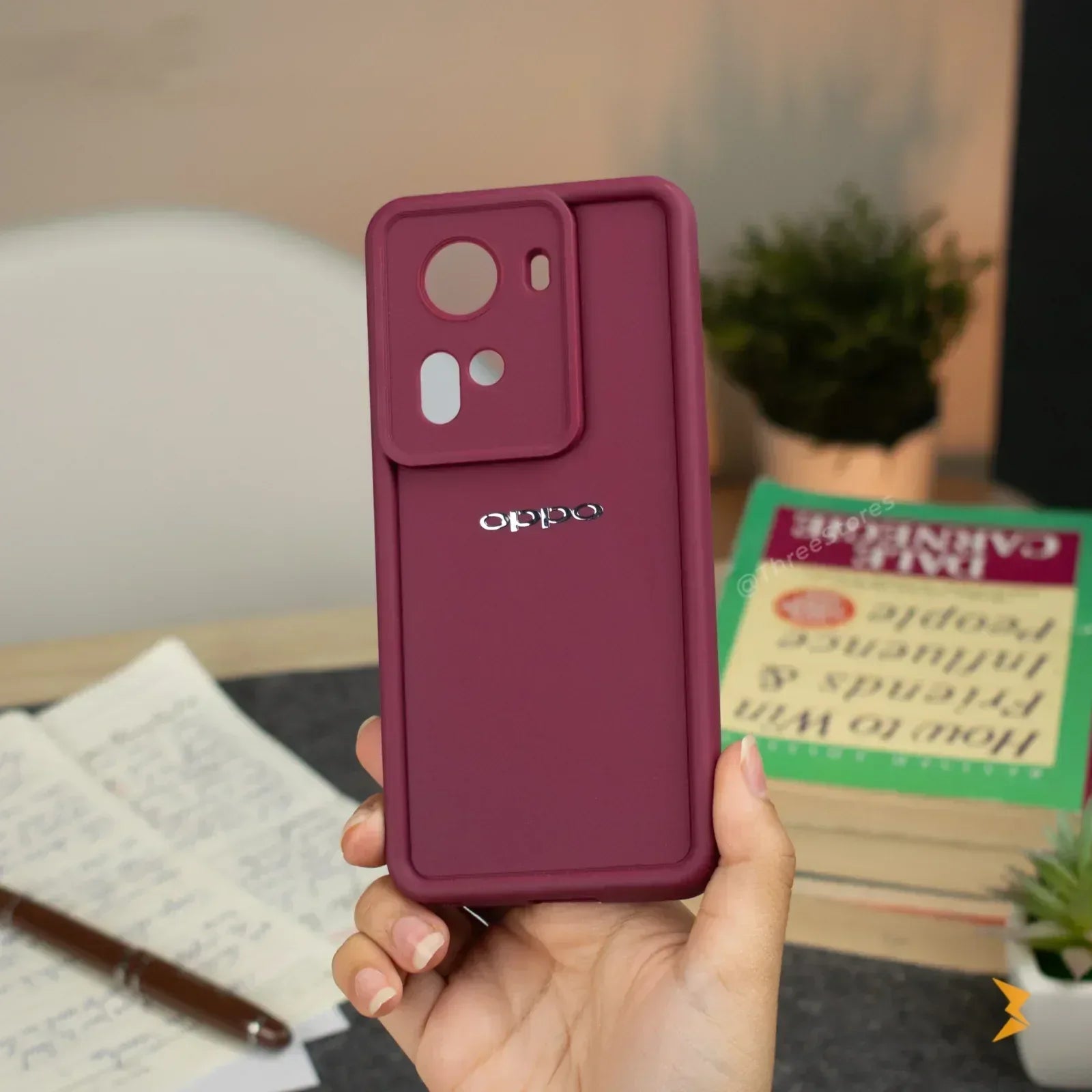 Raven Silicone Case Oppo Reno 11 - Three