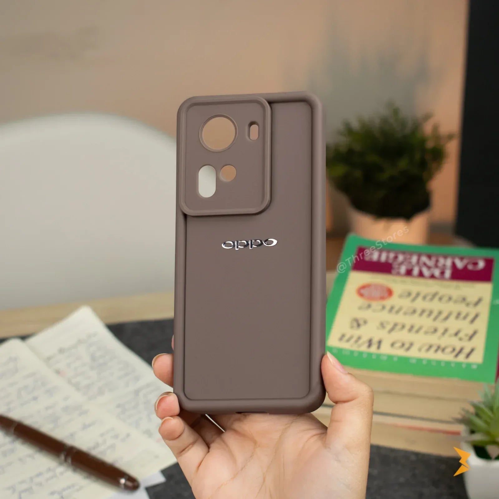 Raven Silicone Case Oppo Reno 11 - Three