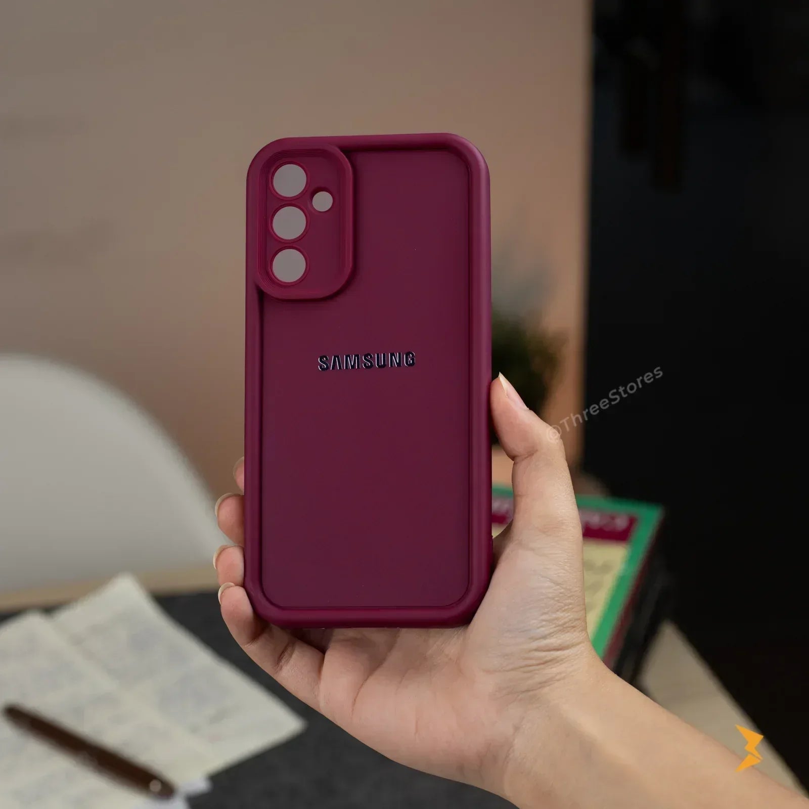 Raven Silicone Case Samsung A34 - Three