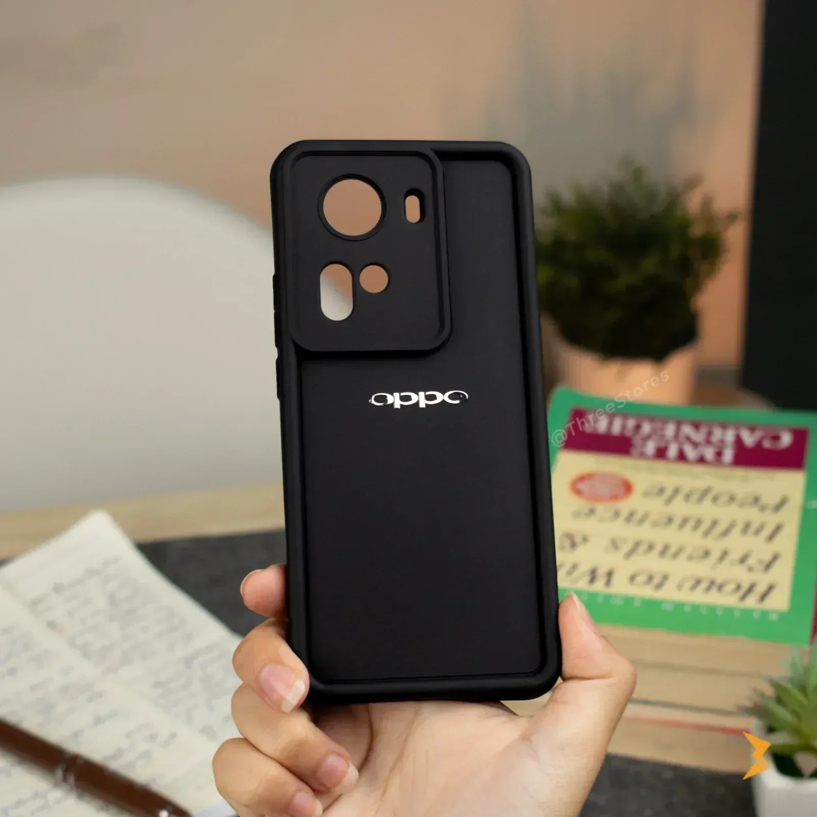 Raven Silicone Case Oppo Reno 11 - Three