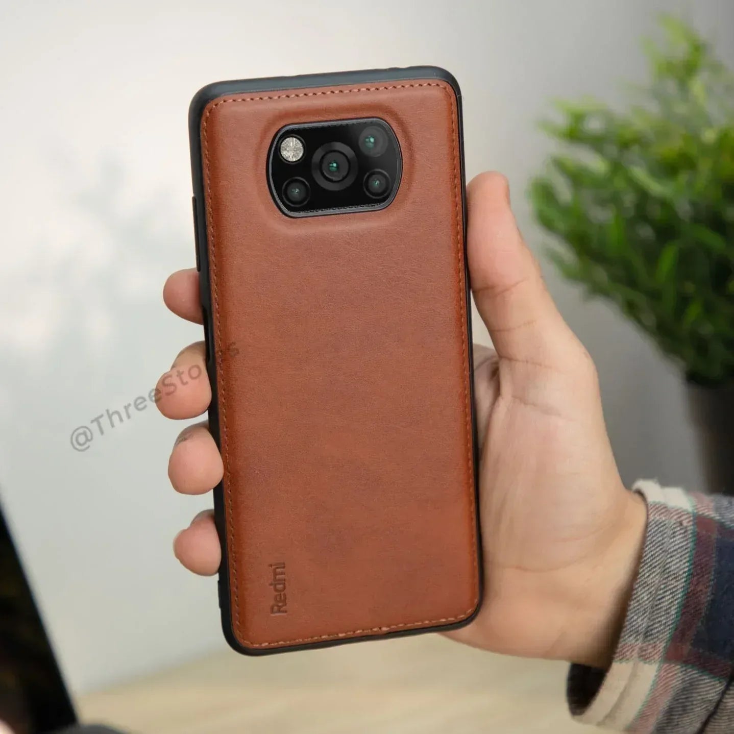 Cradle Leather Case Xiaomi Poco X3 - Three