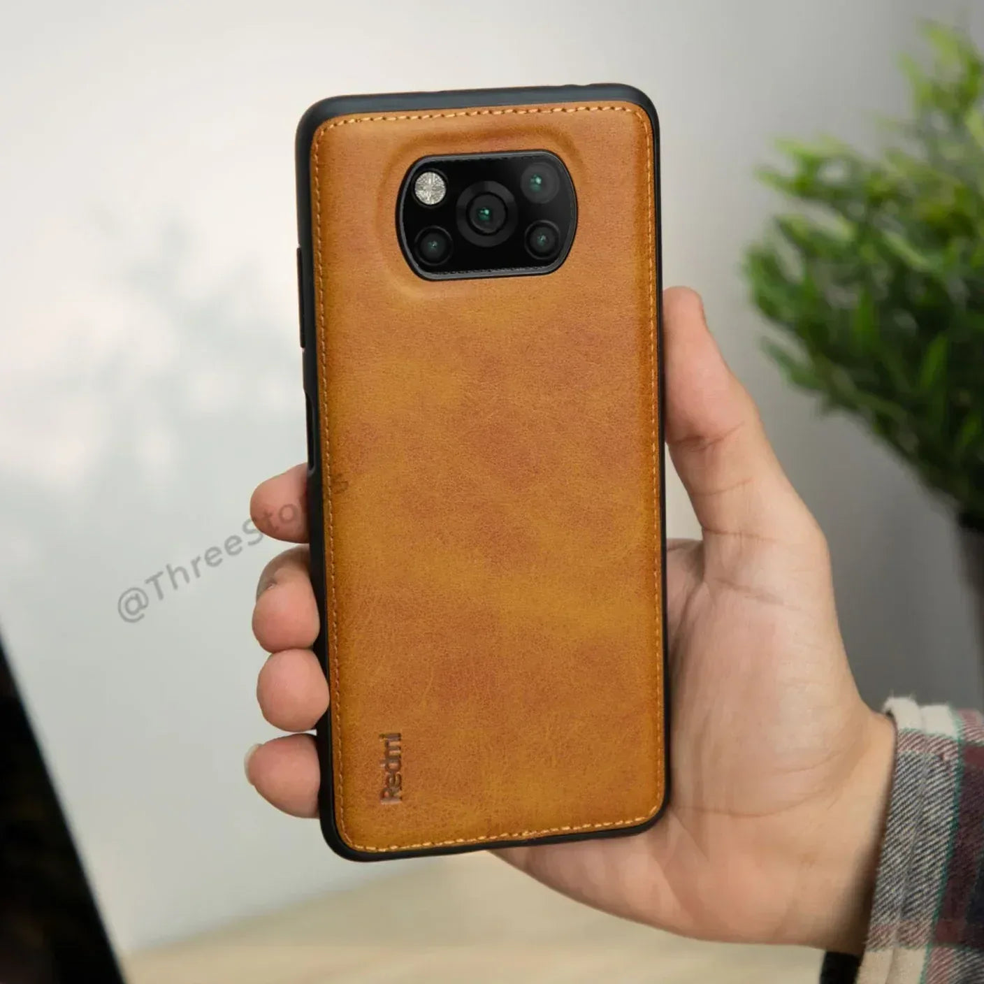 Cradle Leather Case Xiaomi Poco X3 - Three