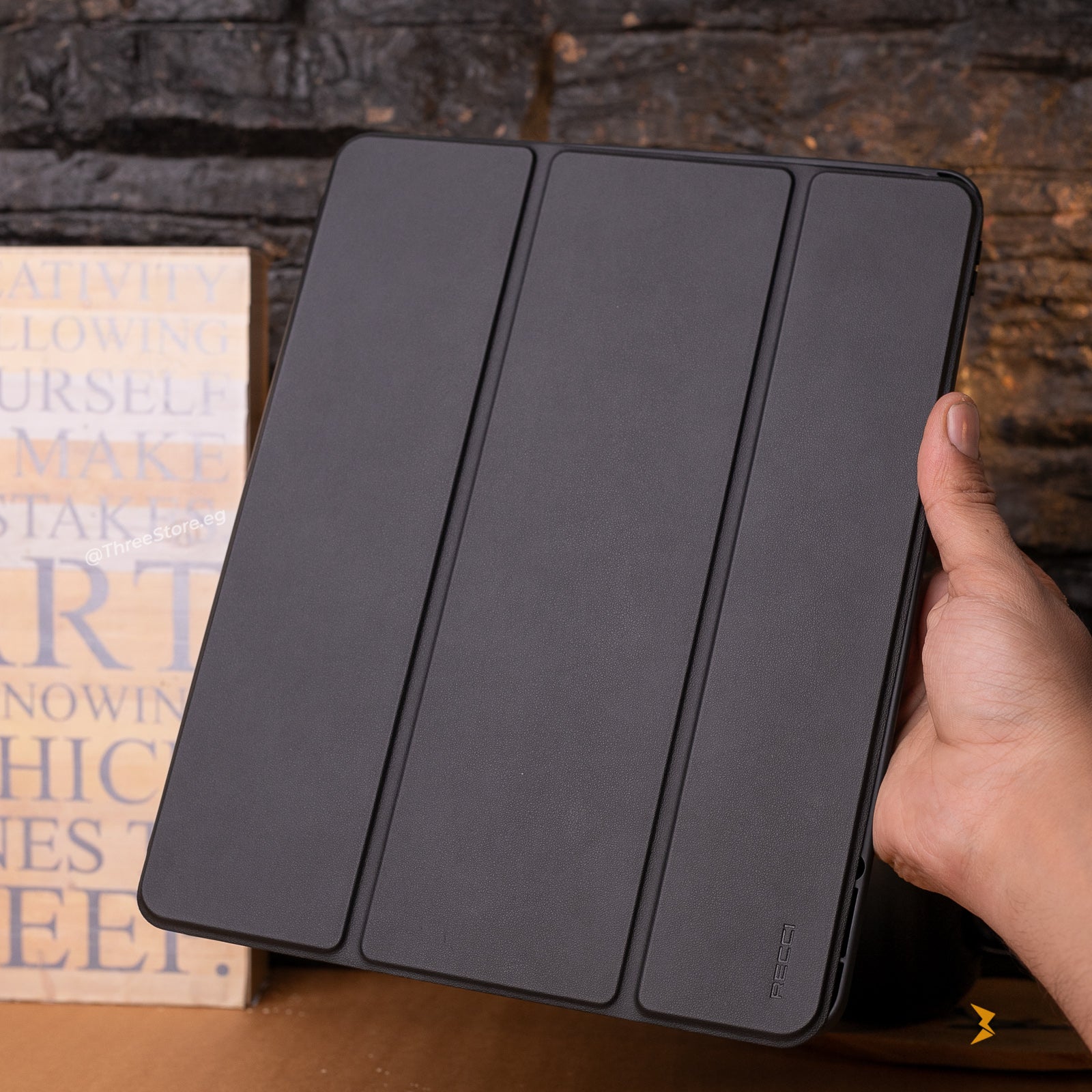 Recci Flip Leather Case iPad 12.9
