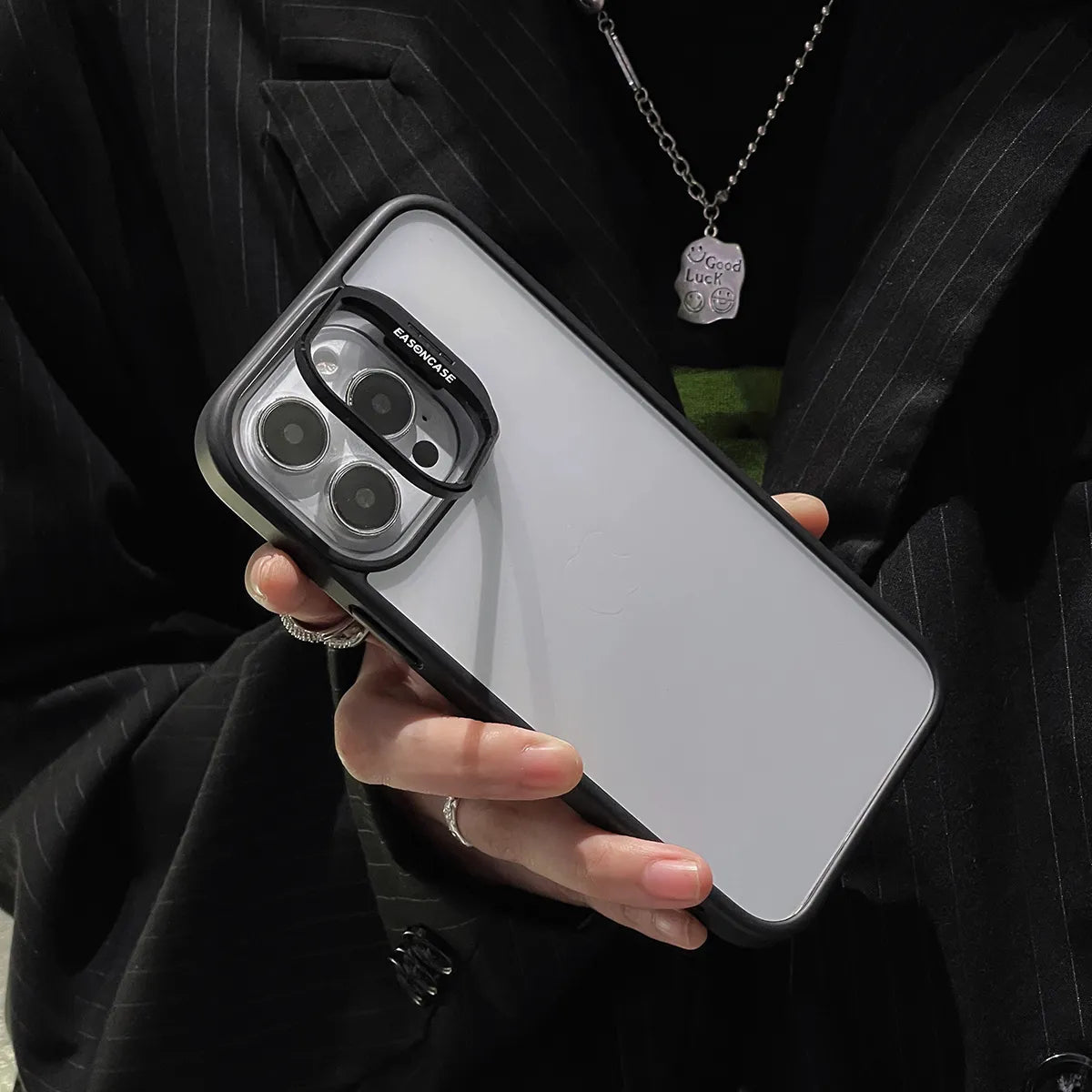 Bracket With Lens Film Case iPhone 11 Pro Max