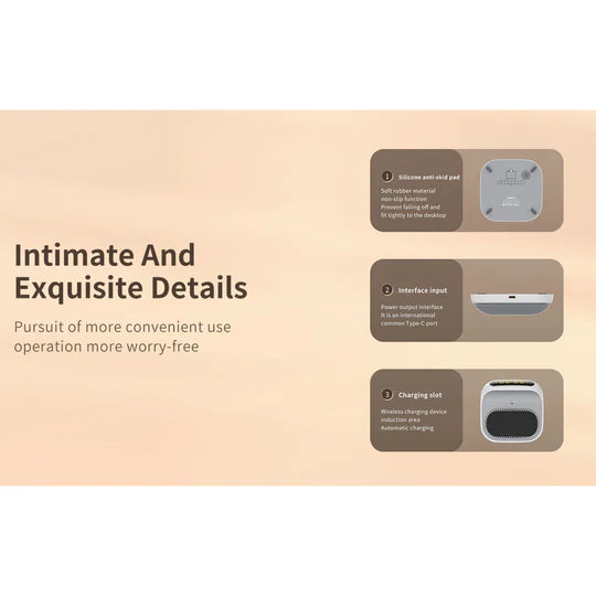 Recci Clock Wireless Charging RCW-22