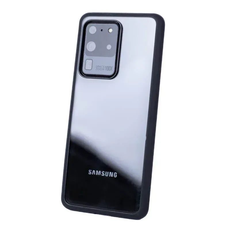 Q Series TPU Clear Back Case Samsung S20 Ultra - Three