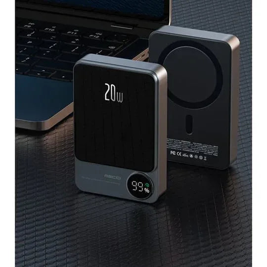 Recci Matrix MagSafe Magnetic Wireless Power Bank RPB-W16 - Three