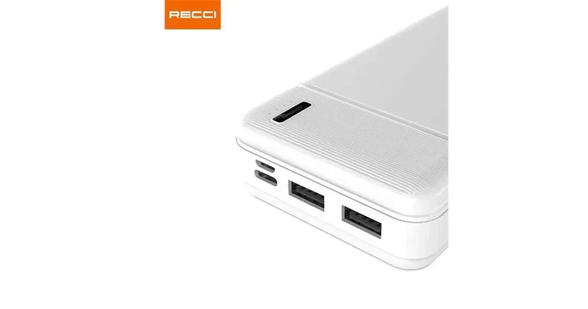 Recci Burton Power Bank 20000 mah 4 Ports RPB-N17C - Three