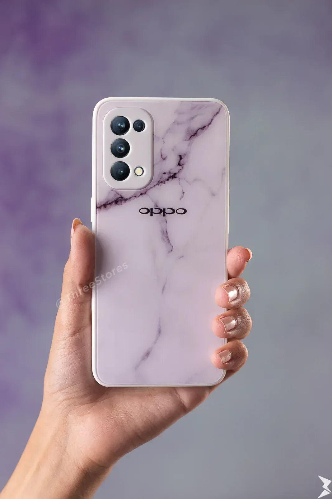 Q Series Marbel Camera Protection Case Oppo Reno5 - Three