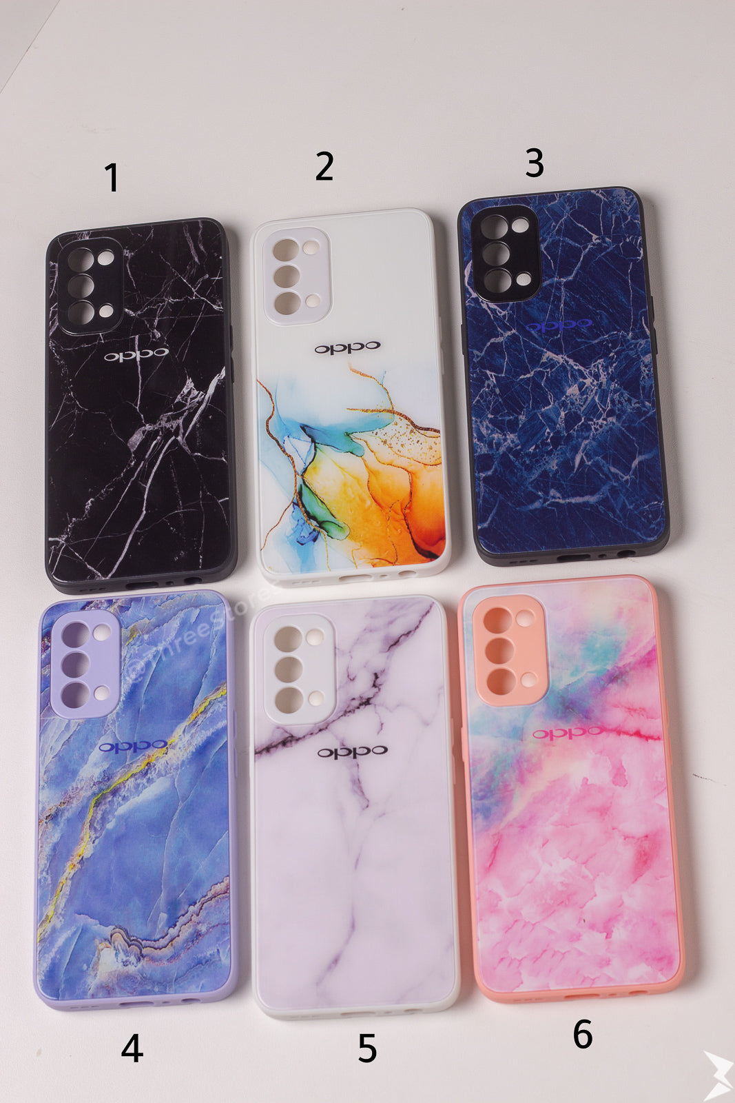 Q Series Marbel Camera Protection Case reno 5