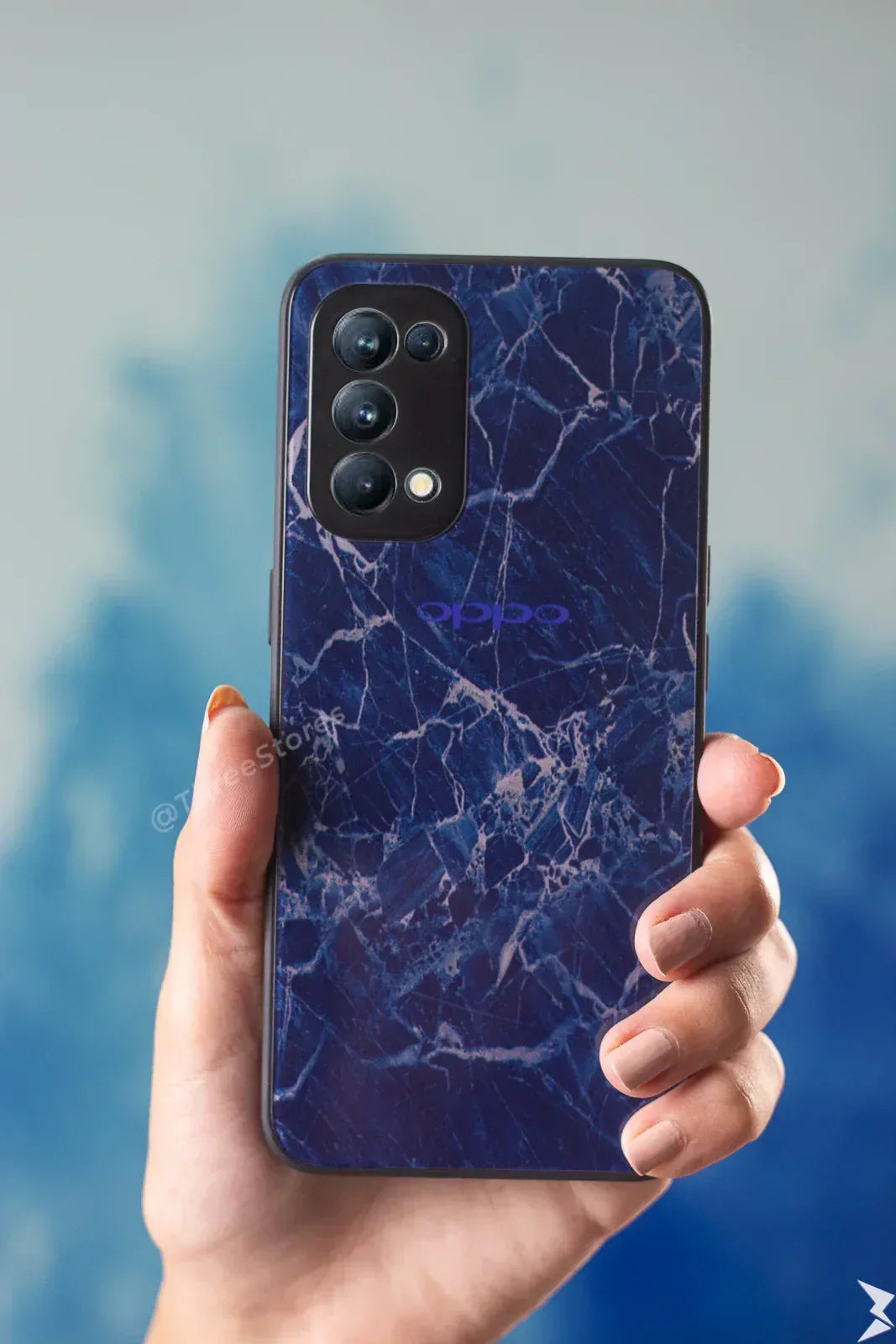 Q Series Marbel Camera Protection Case Oppo Reno5 - Three