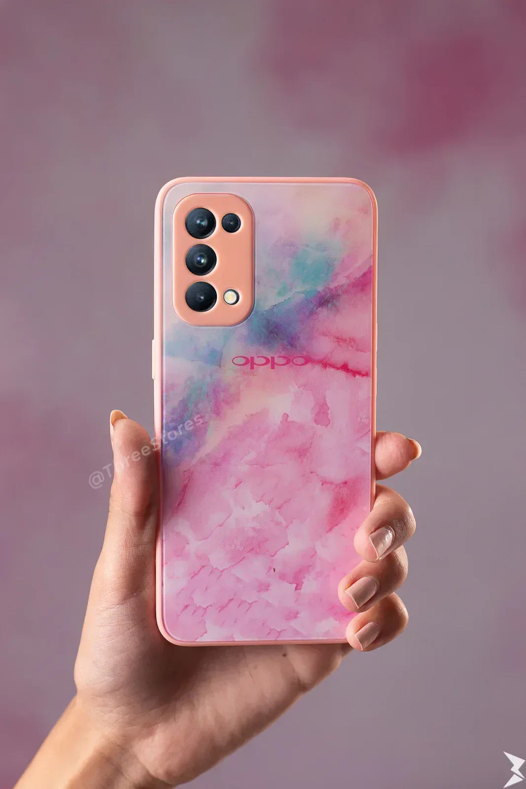 Q Series Marbel Camera Protection Case Oppo Reno5 - Three