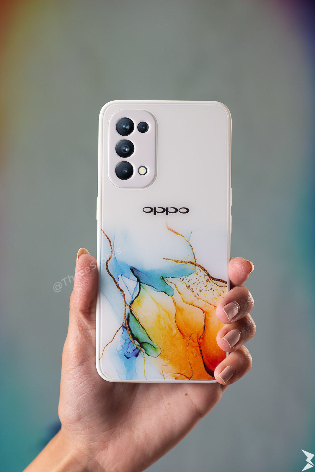 Q Series Marbel Camera Protection Case reno 5