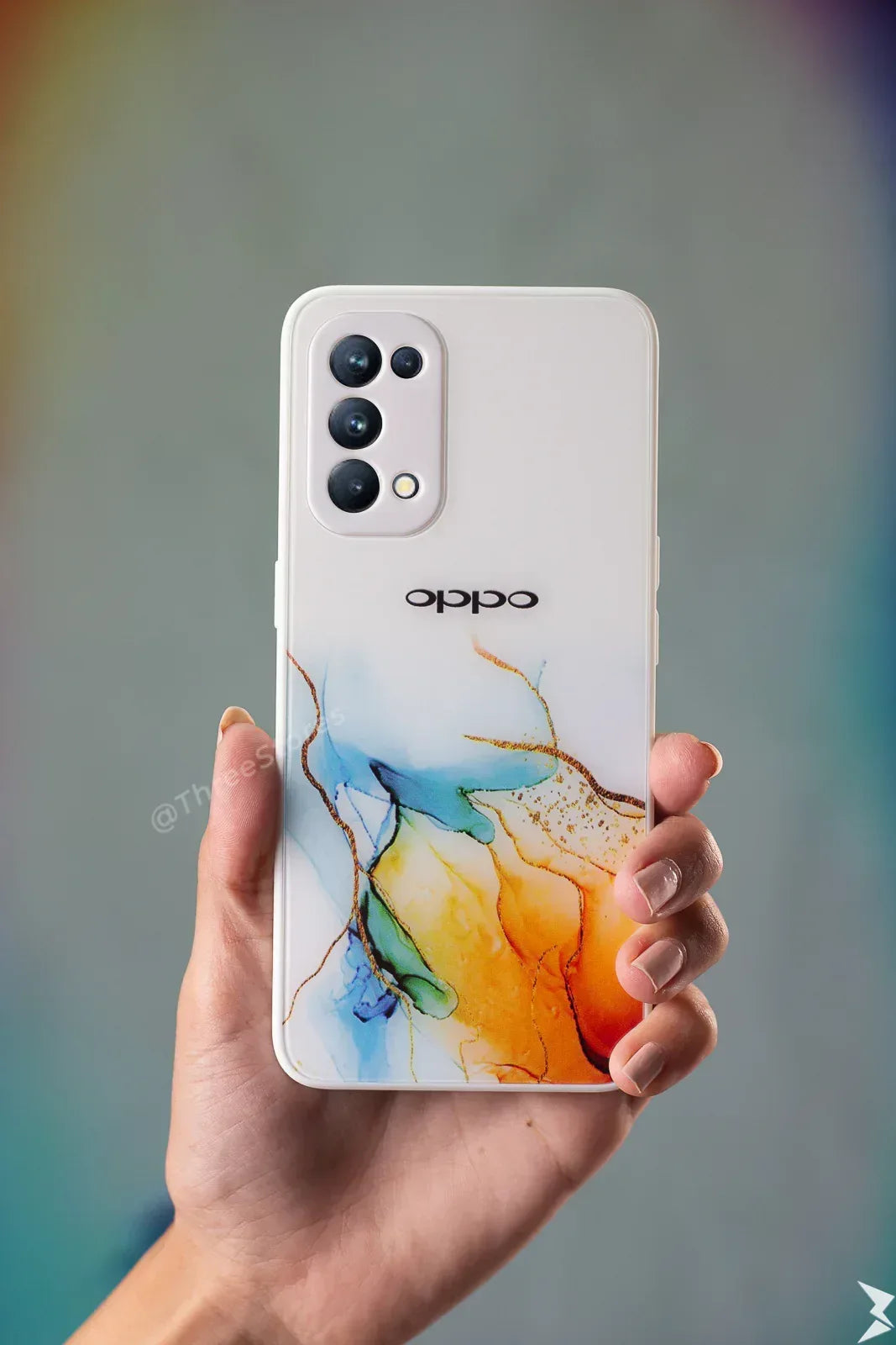 Q Series Marbel Camera Protection Case Oppo Reno5 - Three