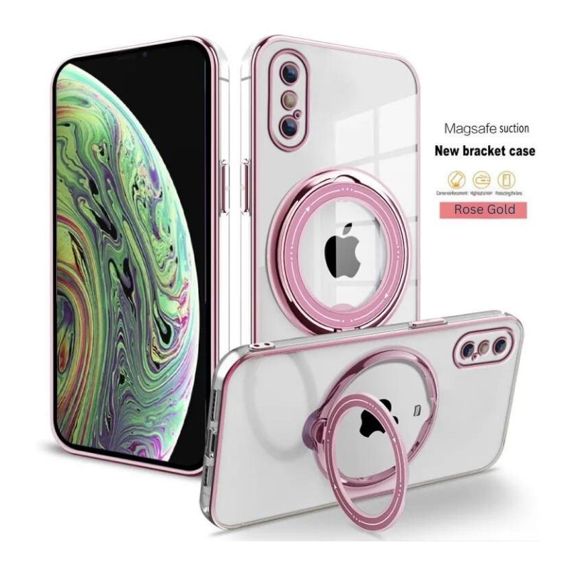 Stand Magsafe Transparent Case iPhone X Max