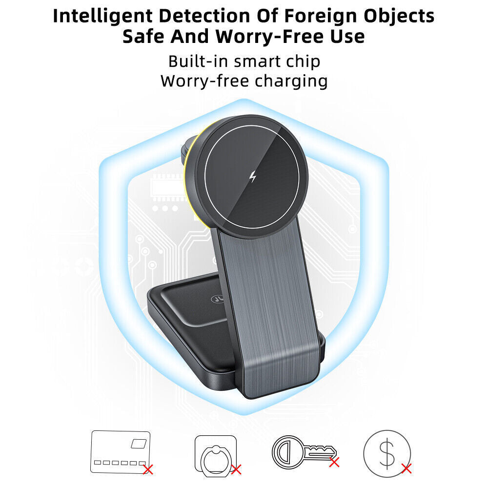 3 in 1 Foldable Wireless Charging Station