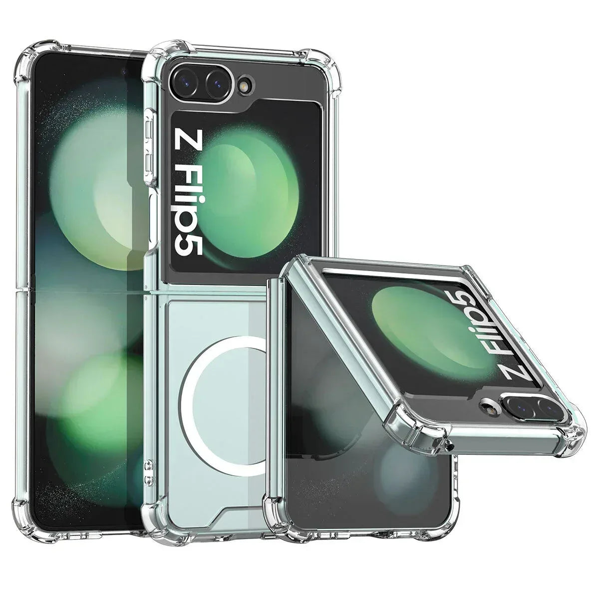 Transparent Magsafe Case Samsung Z Flip 5 - Three