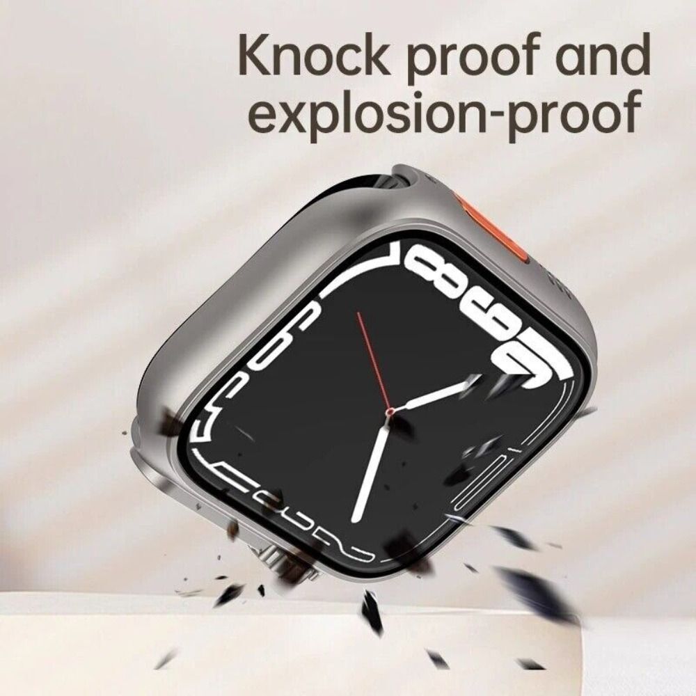 Ahnhsky Protective Case with Screen Protector For Apple Watch