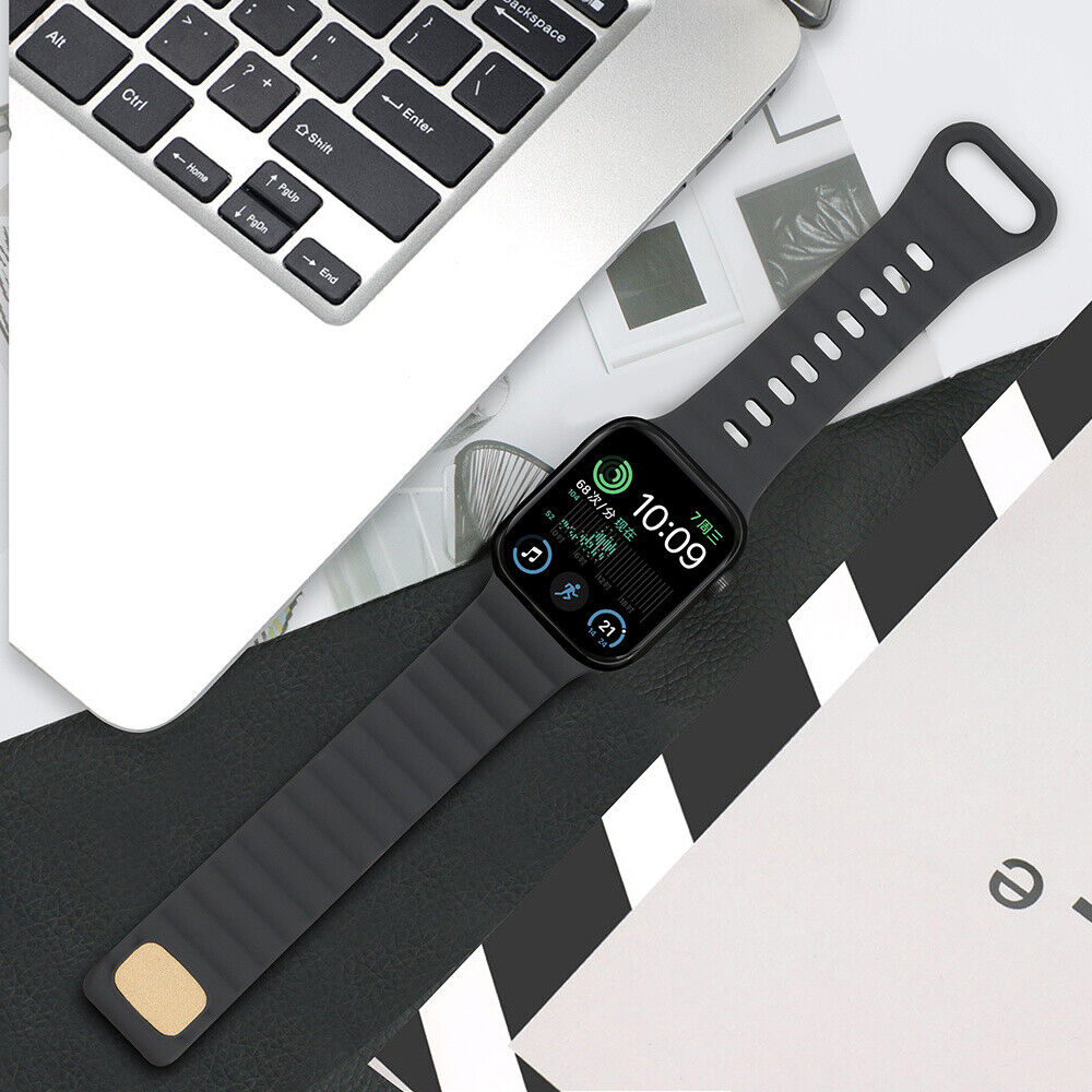 Buckle Soft Silicone Band For Apple Watch