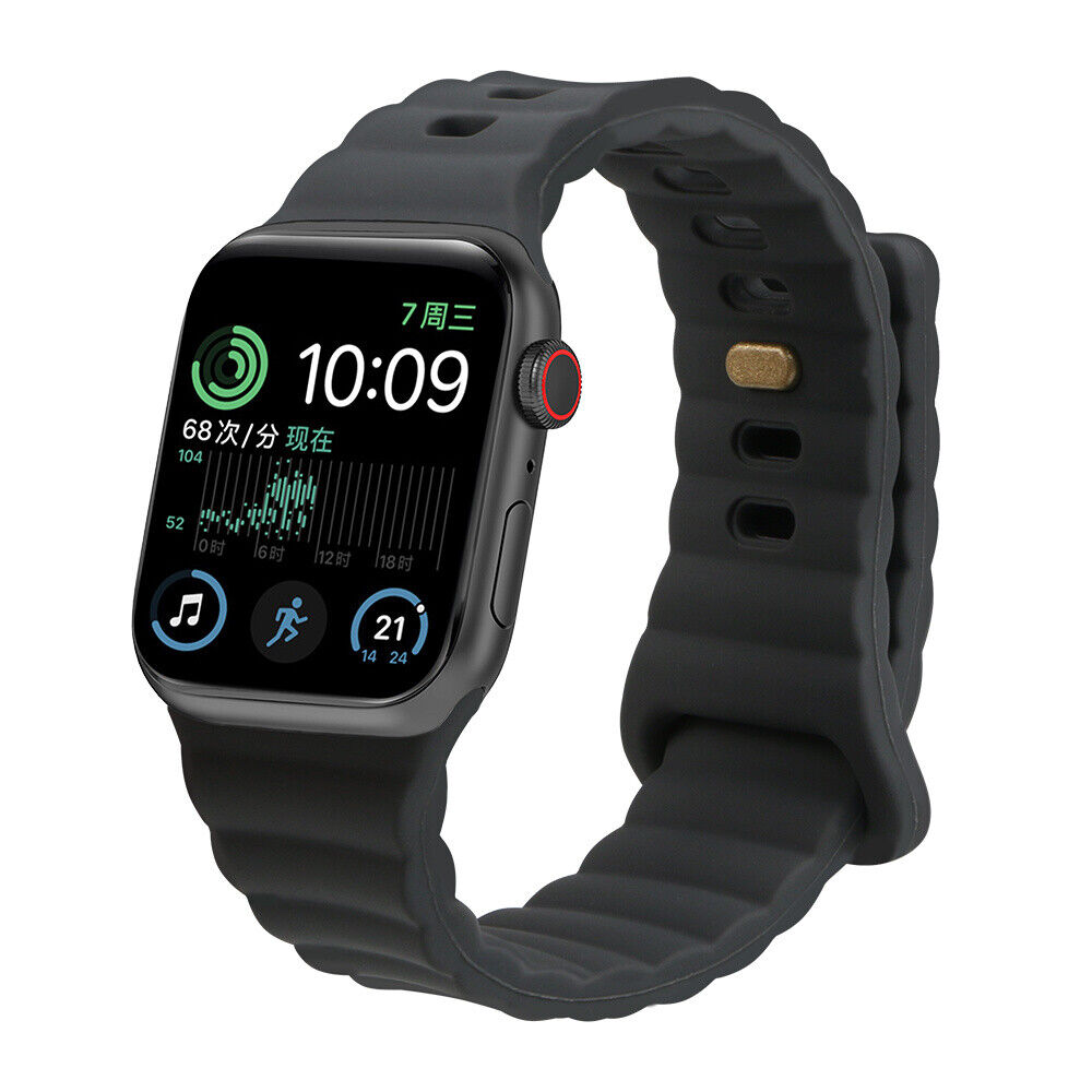 Buckle Soft Silicone Band For Apple Watch