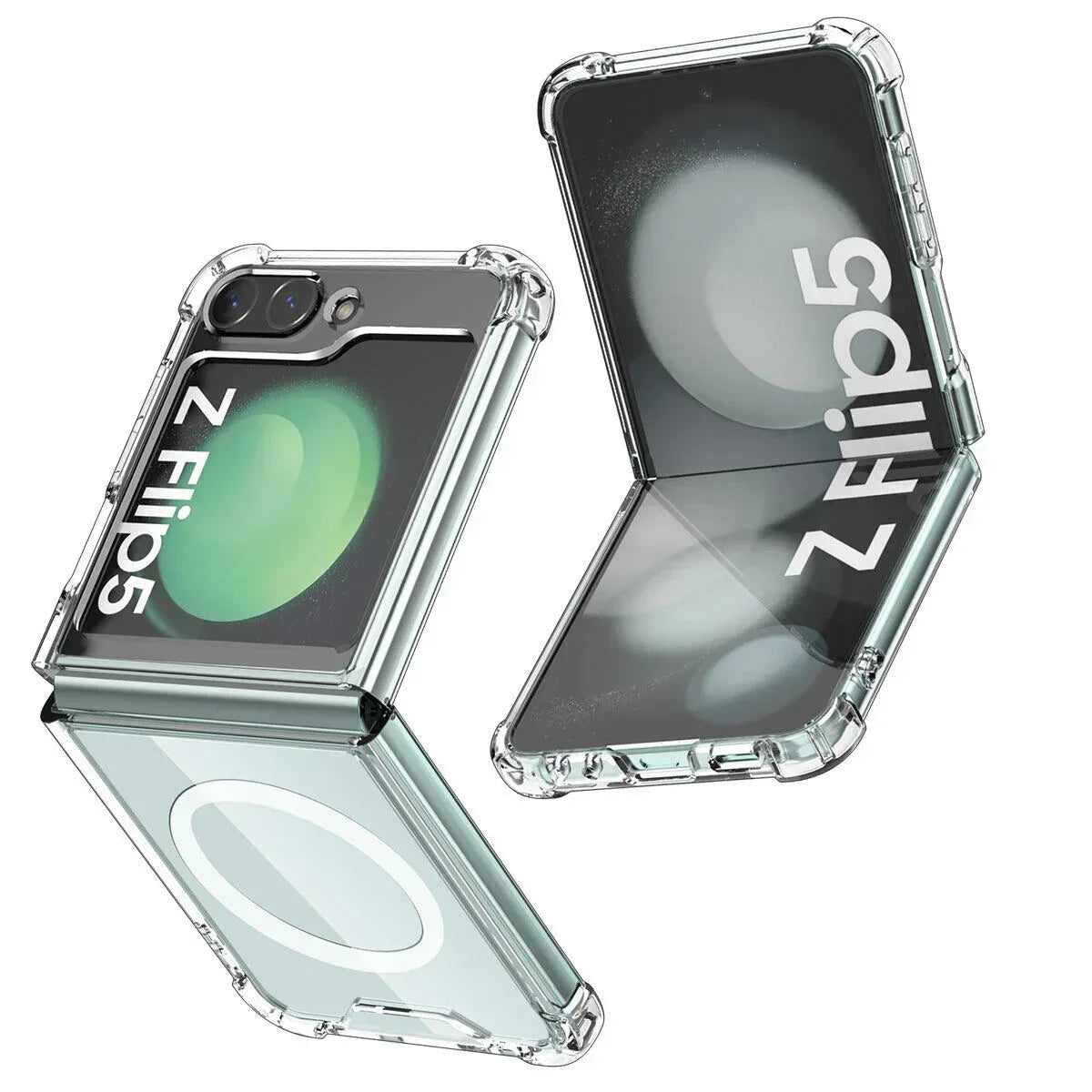 Transparent Magsafe Case Samsung Z Flip 5 - Three