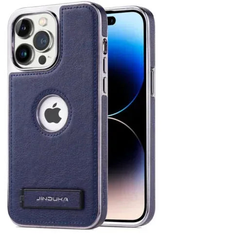 Jinduka Leather Case iPhone 15 Pro - Three