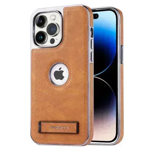 Jinduka Leather Case iPhone 16 Pro Max - Three