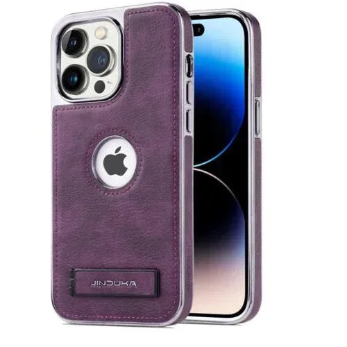 Jinduka Leather Case iPhone 15 Pro Max - Three