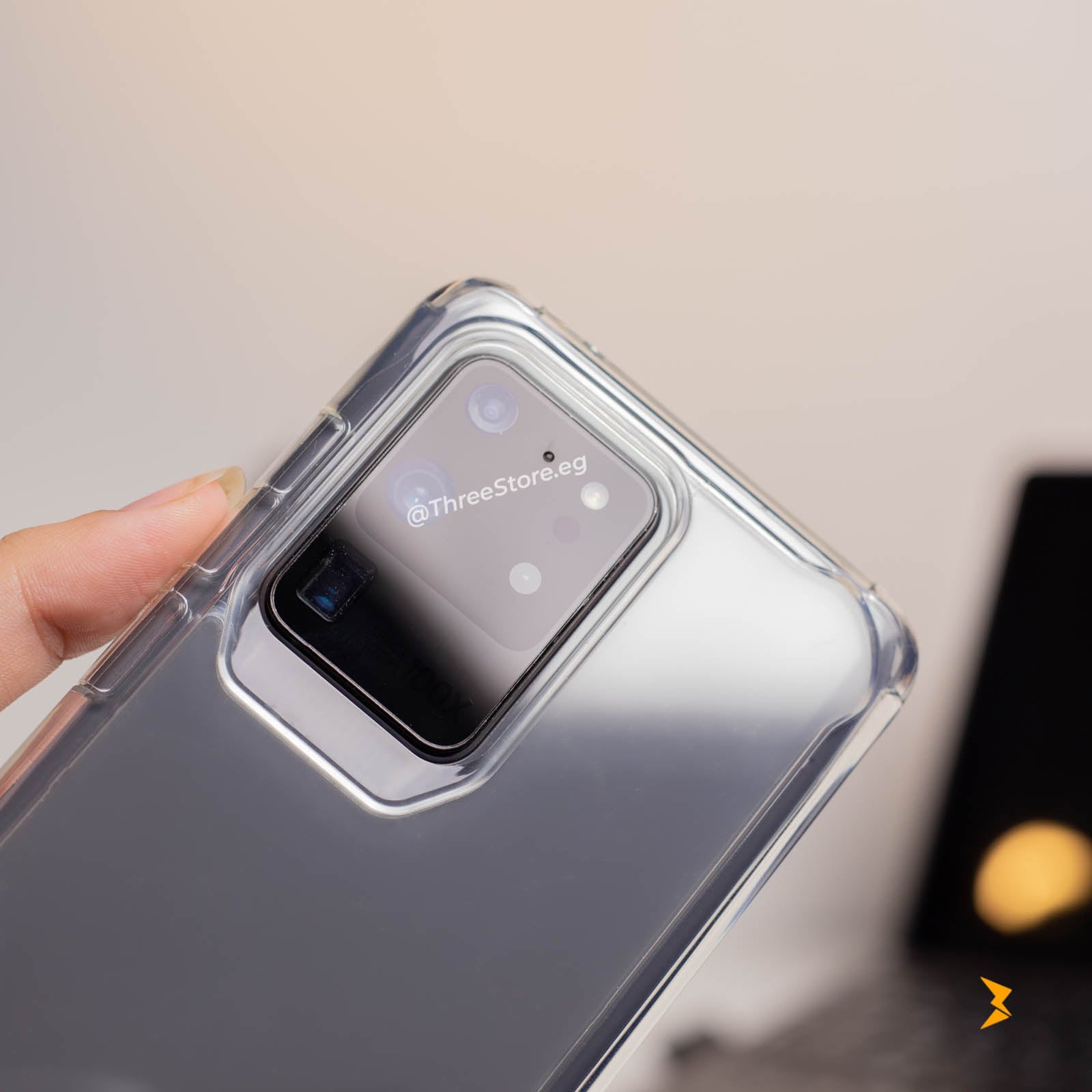 X-Fitted Transparent Shockproof Case Samsung S20 ultra