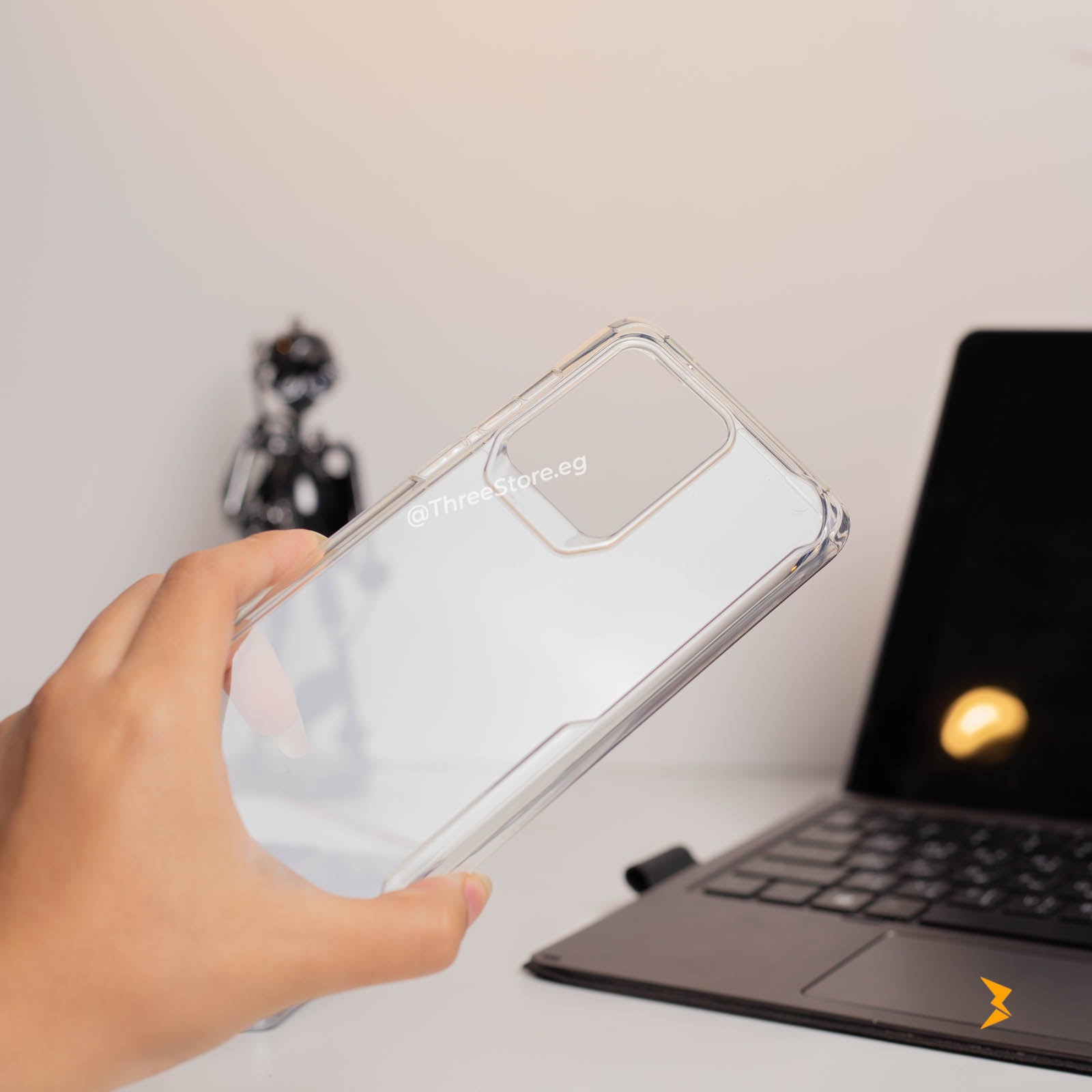 X-Fitted Transparent Shockproof Case Samsung S20 ultra