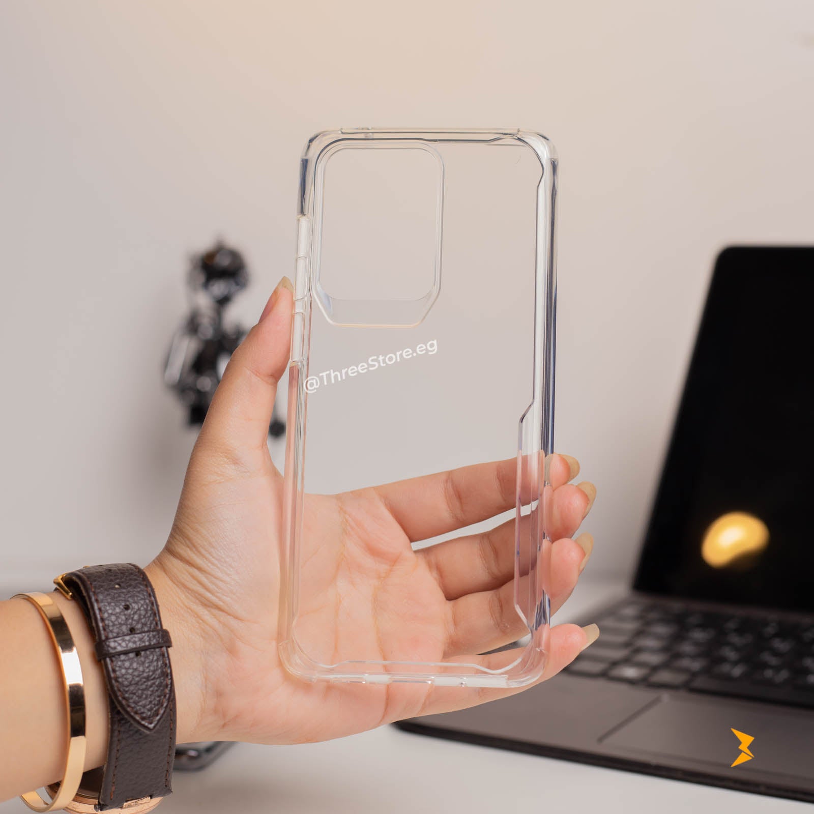 X-Fitted Transparent Shockproof Case Samsung S20 ultra