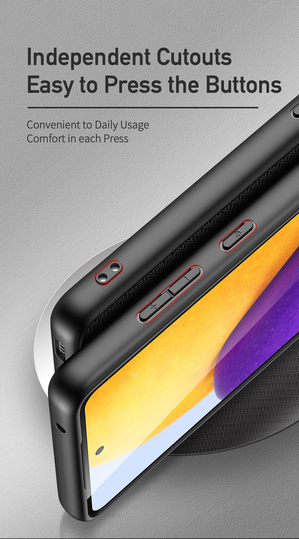 Fino Dux Ducis Fabric Case Samsung A73