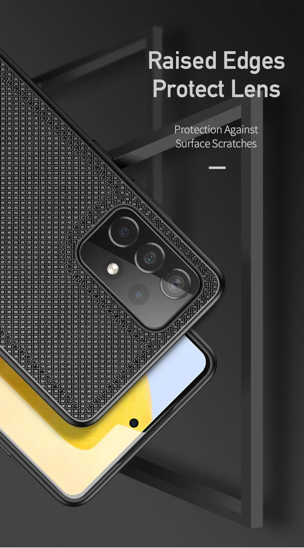 Fino Dux Ducis Fabric Case Samsung A73 - Three