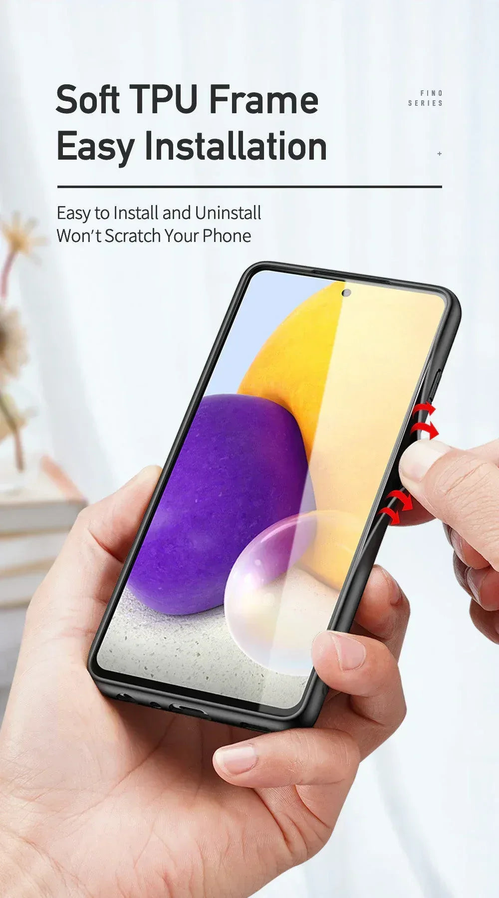 Fino Dux Ducis Fabric Case Samsung A53 - Three