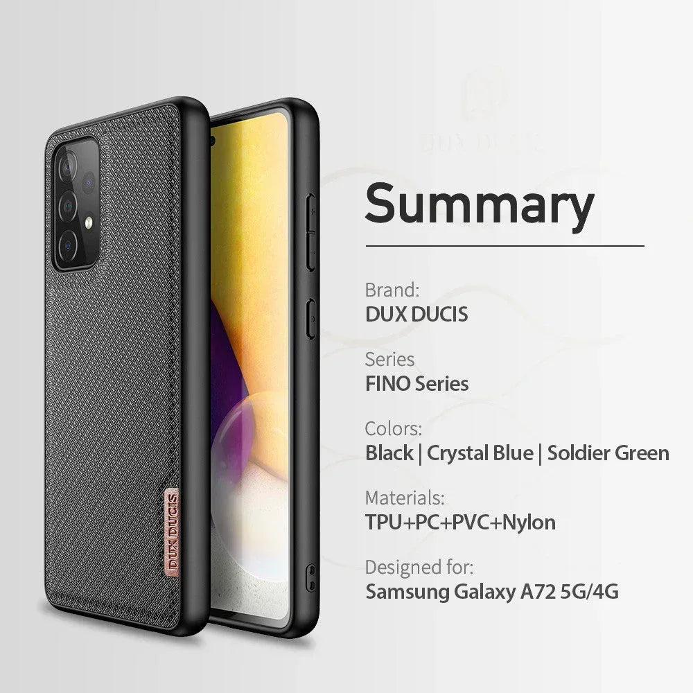 Fino Dux Ducis Fabric Case Samsung A53 - Three